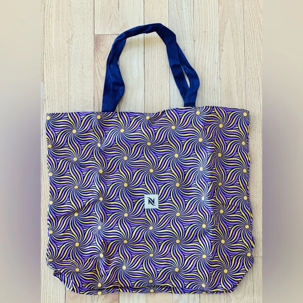 Nespresso Tote Bag Reversible Festive 2025 Limited Edition NWT